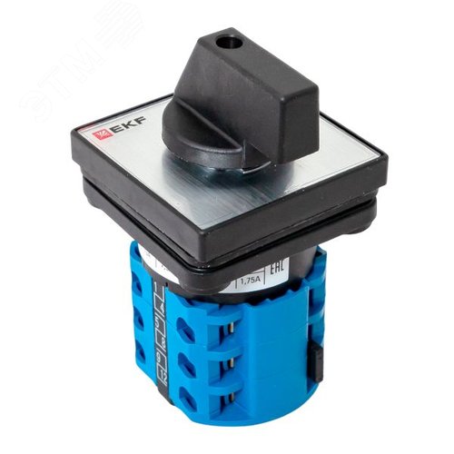 Переключатель кулачковый ПК-1-102 10А 2P 0-1-2-3 IP65 EKF - фото 6