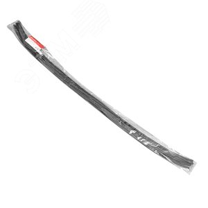 Термоусаживаемая трубка ТУТк с клеевым слоем нг 4.8/1.6 черная в отрезках по 1м PROxima - фото 2