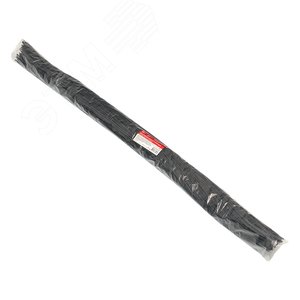 Термоусаживаемая трубка ТУТ нг 2.5/1.25 черная в отрезках по 1м PROxima - фото 2