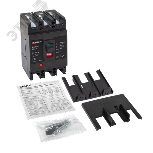 LS63 15кА 3P 25А ProPact EKF - фото 10