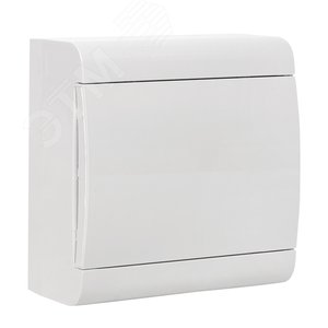 Щит распределительный ЩРН-П-8 (пром. упаковка) белая дверца IP41 Basic - фото 1