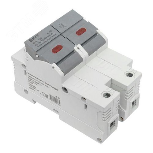 Предохранитель-разъединитель DF 22х58 2Р (тип ПВЦ) - фото 12