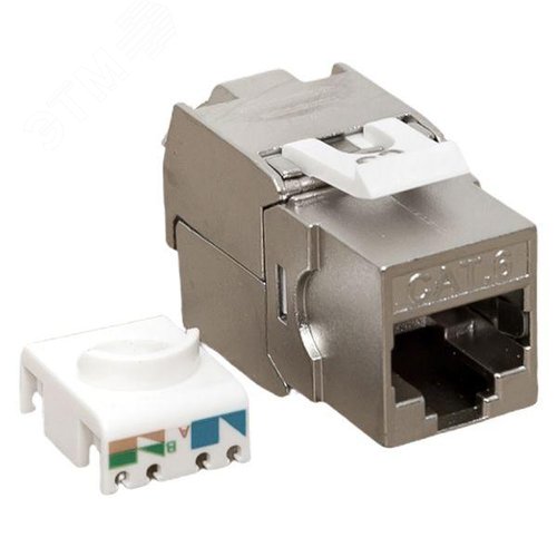 Модуль Keystone TERACOM CS Cat.6 экранированный STP 110 IDC 180 градусов самозажимной (Toolless) - фото 4