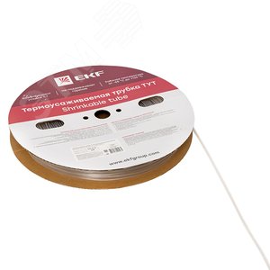 Термоусаживаемая трубка ТУТ 4/2 прозрачная рулон PROxima - фото 4