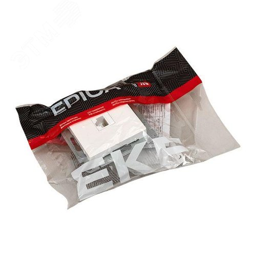 Эпика Механизм розетки RJ45 (cat5) белый EKF - фото 8