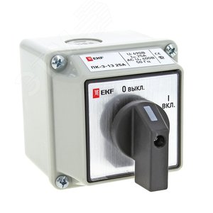 Переключатель кулачковый ПК-3-13 63А 3п /вкл-выкл/ IP54