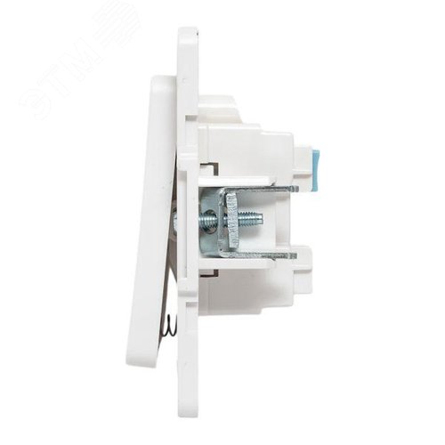 Механизм кнопки нажимной 10А белый Стокгольм EKF - фото 5