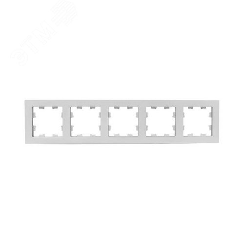 Эпика Рамка 5-местная алюминий пластик EKF - фото 2