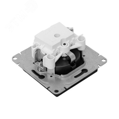 Эпика Механизм розетки 16А IP44 с заземлением со шторками c крышкой черный EKF - фото 14