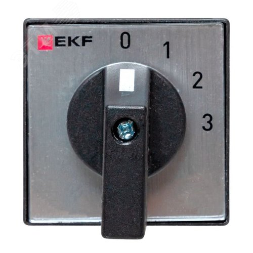 Переключатель кулачковый ПК-1-102 25А 2P 0-1-2-3 IP65 EKF - фото 2