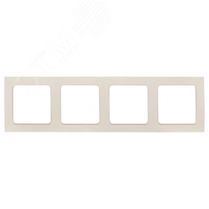 Изображение товара Стокгольм Рамка 4-местная белая (шт)