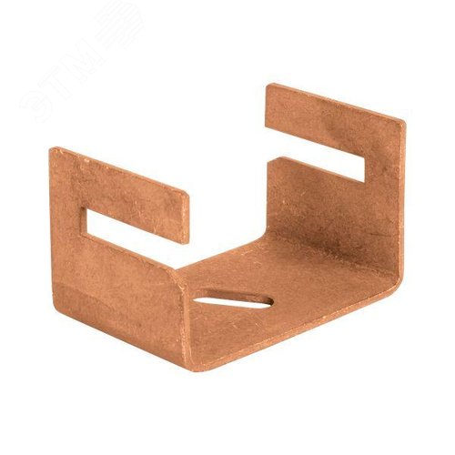 Держатель для полосы 25х4 скоба Cu PROxima - фото 3