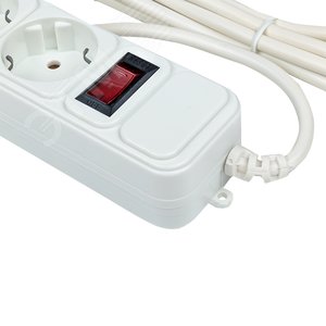 Фильтр сетевой 6x1.8м 16А/3.2кВт с выключателем с заземлением ПВС 3х1.0 Блокбастер XL PROxima - фото 3