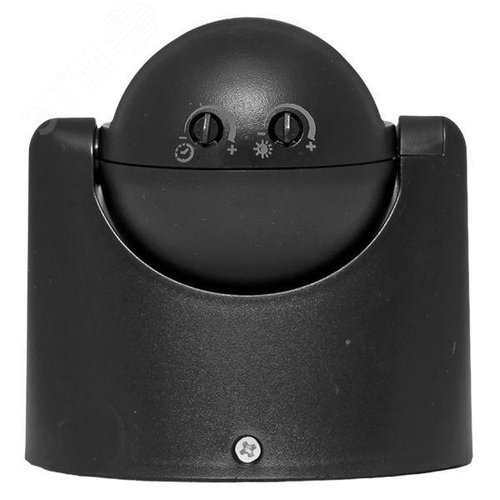 Датчик движения ИК настенный 1200Вт 180 градусов до 12 м IP44 MS-39b черный PROxima - фото 6