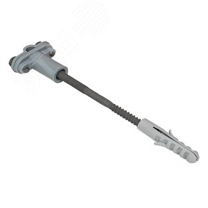 Держатель фасадный пластиковый скручиваемый L 120 мм - фото 2