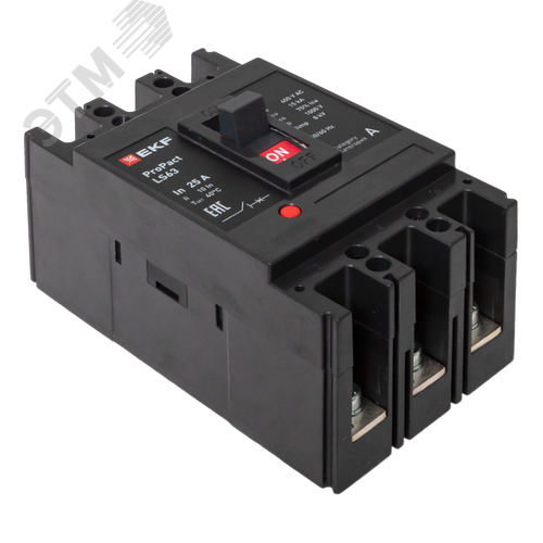 LS63 15кА 3P 25А ProPact EKF - фото 9