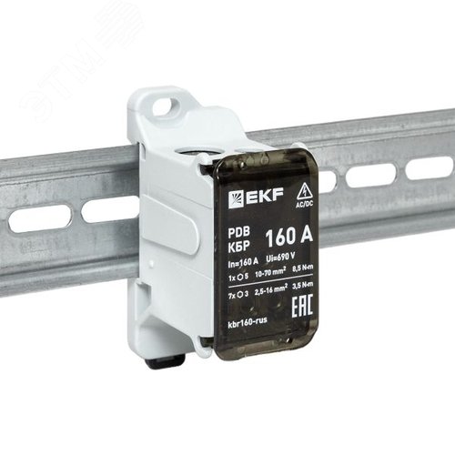 Клеммный блок распределительный КБР 160A EKF - фото 3