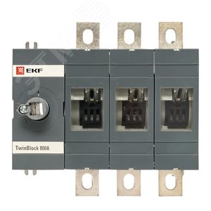 Рубильник 800A 3P без рукоятки управления Twin block - фото 3