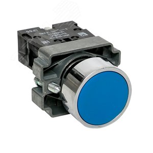Кнопка BA61 синяя NO IP65 PROxima - фото 1