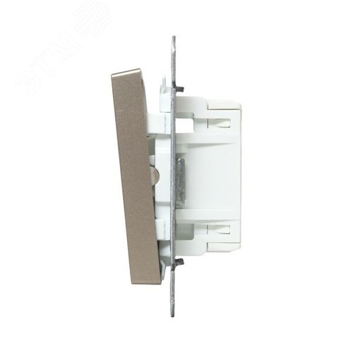 Механизм выключателя. двухклавишный. перекрёстный. шампань Эпика EKF - фото 5