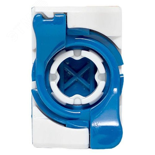 Модуль Keystone TERACOM CS Cat.6 неэкранированный 110 IDC 180 градусов самозажимной (Toolless) синий - фото 4