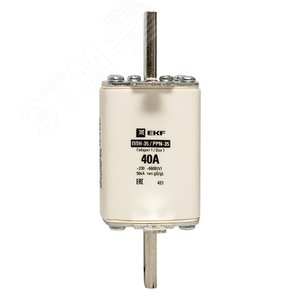 Вставка плавкая ППН-35 250/40А габарит 1 - фото 3