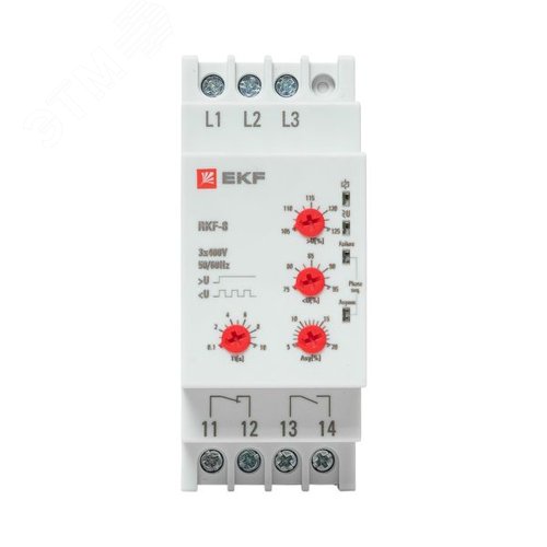 Реле контроля фаз многофункциональное - фото 3