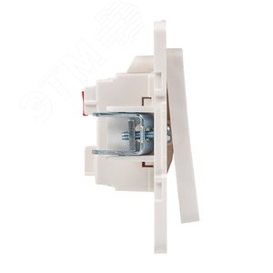 Стокгольм Механизм Выключателя 1-кл. проходного 10А белый - фото 2