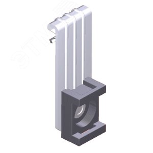 Зажим вертикальный балочный 1-5 мм под нейлоновую стяжку - фото 1