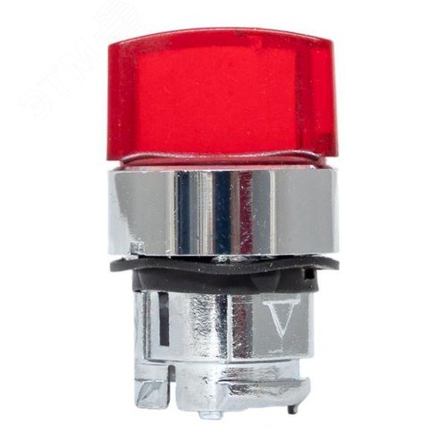 Механизм переключателя исполнительный ХB4 красный на 2 положения с фиксацией с подсветкой с короткой ручкой PROxima - фото 5