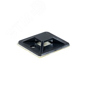 Изображение товара Площадка самоклеящаяся (20х20 мм) черная (100 шт) (упак)