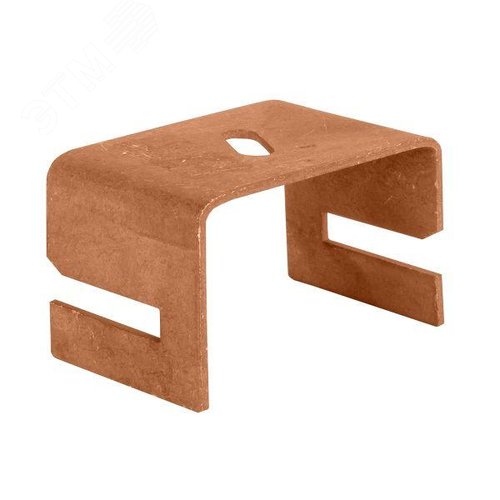 Держатель для полосы 25х4 скоба Cu PROxima - фото 2