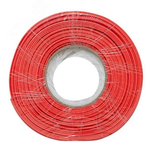 Термоусаживаемая трубка ТУТ нг 120/60 красная рулон PROxima - фото 4