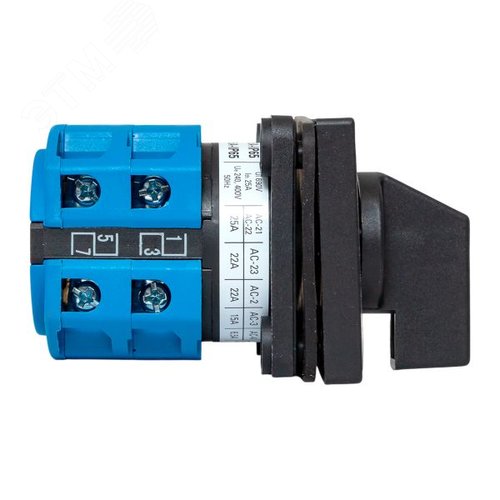 Переключатель кулачковый ПК-1-22 25А 2P 1-0-2 IP65 EKF - фото 3