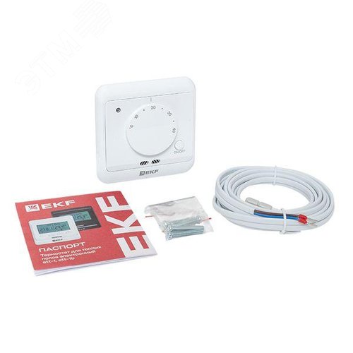 Термостат для теплых полов механический 16 A 230В EKF - фото 10