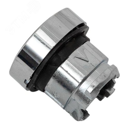 Исполнительный механизм кнопки XB4 черный плоский возвратный без фиксации, стрелка IP65 - фото 7