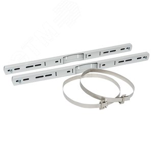 Крепление на столб монтажной полосой (ширина шкафадо 650 мм) Basic - фото 1