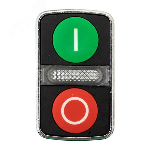 Механизм кнопки исполнительный XB4 пуск-стоп      плоский возвратный без фиксации, с подсветкой IP65 - фото 2