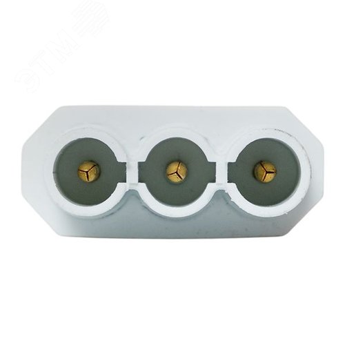 Кабель для подключения светодиодных линейных светильников ДБО-60/120/150 белый 1 метр 3x0,75 мм2 - фото 3