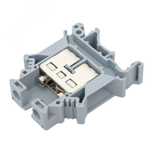 Клемма проходная винтовая UT 16 мм2 серая EKF - фото 9