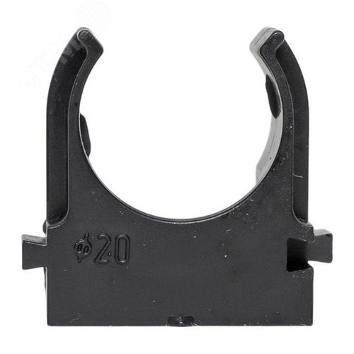 Крепеж-клипса для монтажного пистолета d20 мм черная -Plast - фото 3