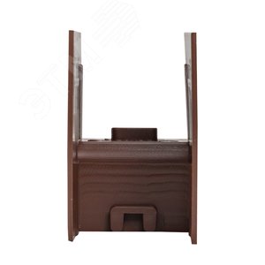 Угол внутренний (25х25) (4 шт) Plast под темное дерево - фото 3