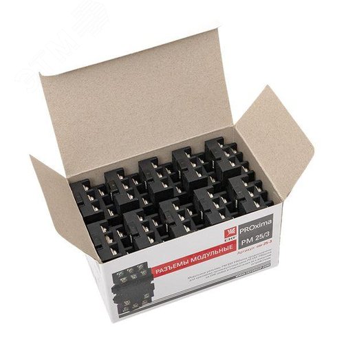 Разъем модульный РМ 25/3 для РП25/3 - фото 10