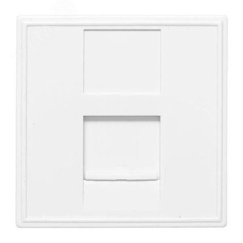 Розетка RJ45, категории 6 (ширина 2 модуля) - фото 2