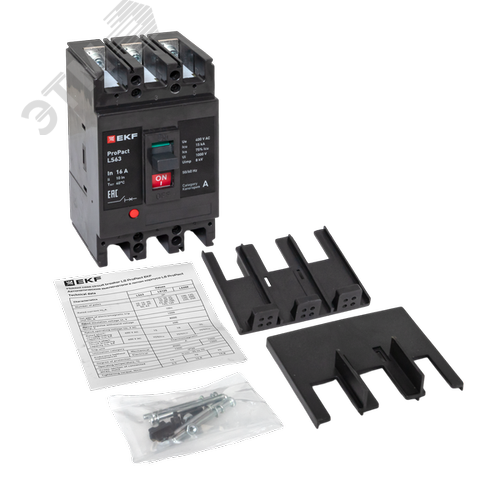 LS63 15кА 3P 16А ProPact EKF - фото 10