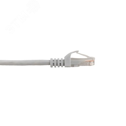 Патч-корд TERACOM PRO Cat.5E неэкранированный UTP оболочка PVC серый (10.0м) - фото 3