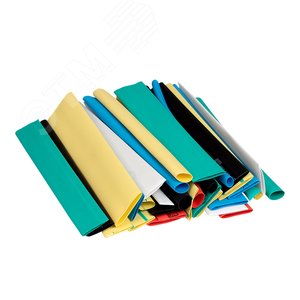 Набор ТУТ нг: 7 цветов по 5шт. Разного диаметра (4/2, 6/3, 8/4, 10/5, 12/6) 100мм. PROxima - фото 3