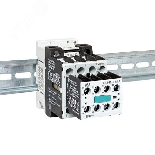 Комплект КМЭ 9А 1NO 230В АС с дополнительными контактами 2НО+2НЗ EKF AVERES - фото 2