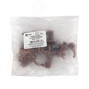 Крепеж-клипса под темное дерево d20мм Plast PROxima - фото 2