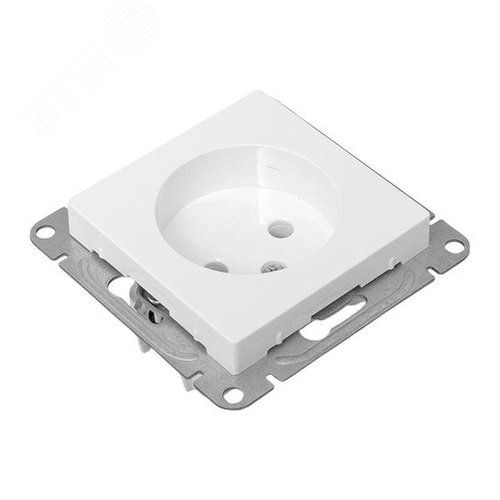 Эпика Механизм розетки 16А без заземления без шторок белый EKF - фото 8